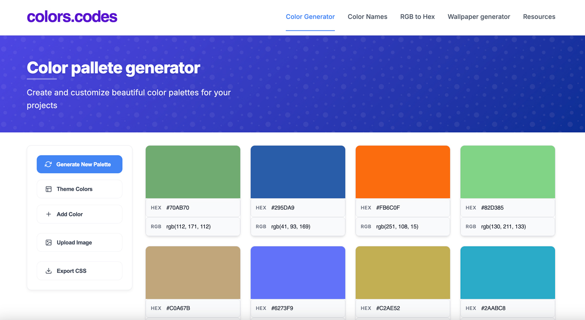 Building Colors.codes: Harnessing AI to Redefine Color Design